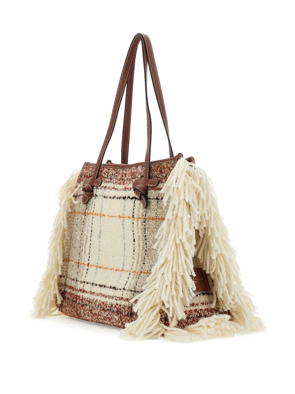 MARCELLA CLUB Shopper met franje Beige
