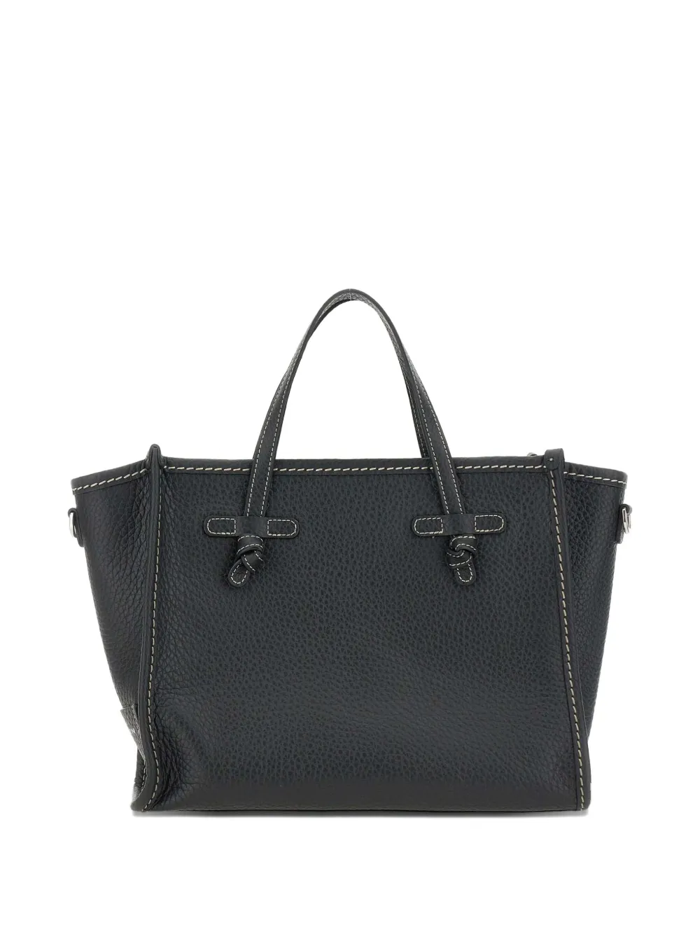 GIANNI CHIARINI Marcella leren shopper met textuur Blauw