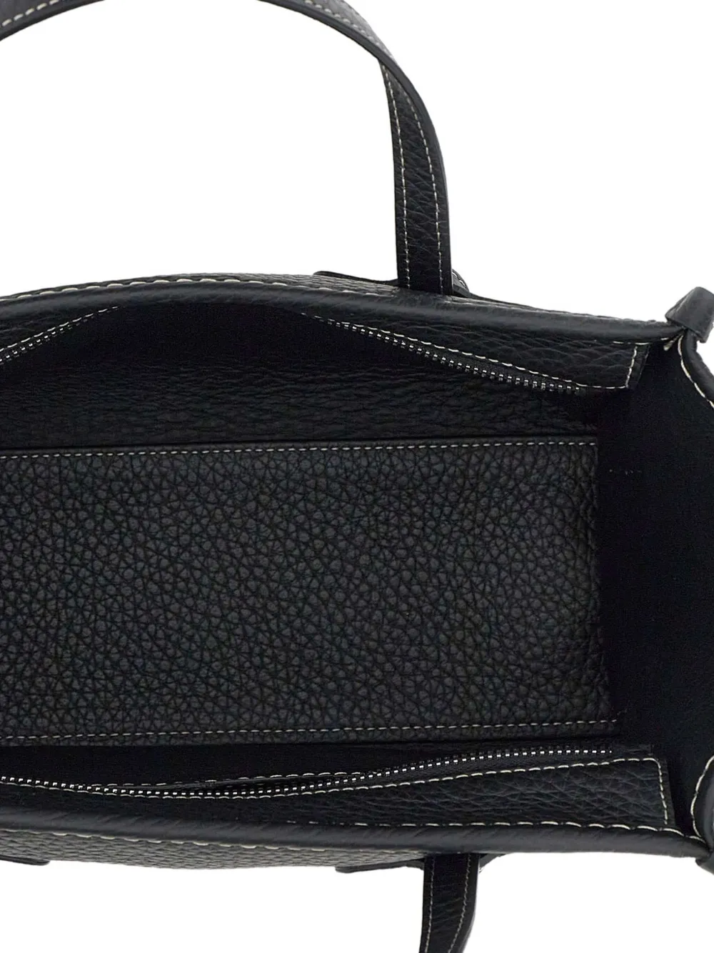 GIANNI CHIARINI Marcella leren shopper met textuur Blauw