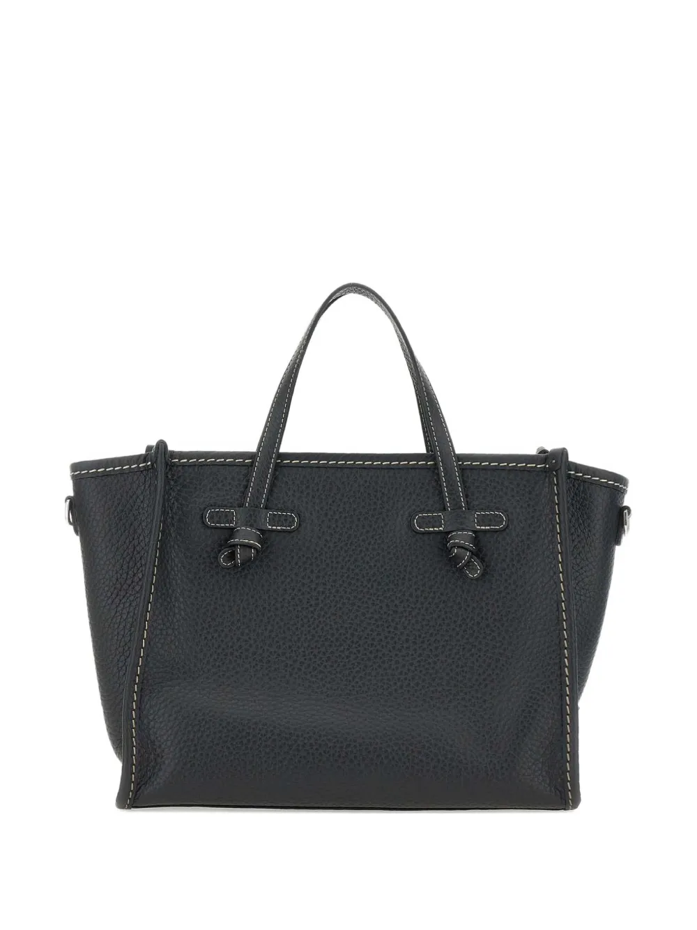 GIANNI CHIARINI Marcella leren shopper met textuur Blauw