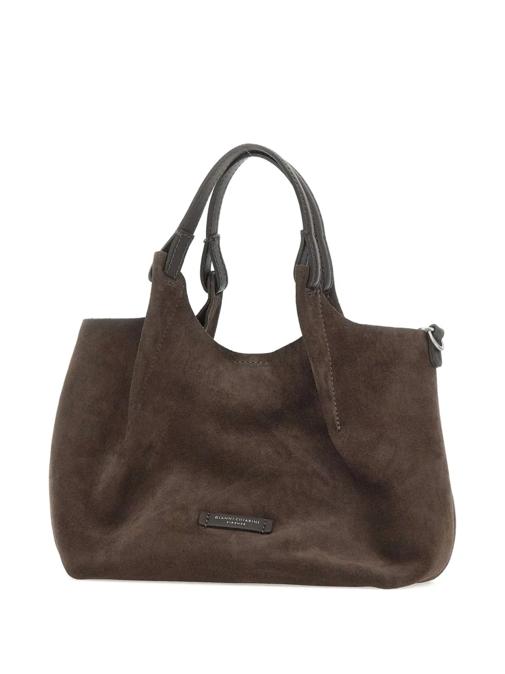 GIANNI CHIARINI suede tote bag | Brown | Image 1