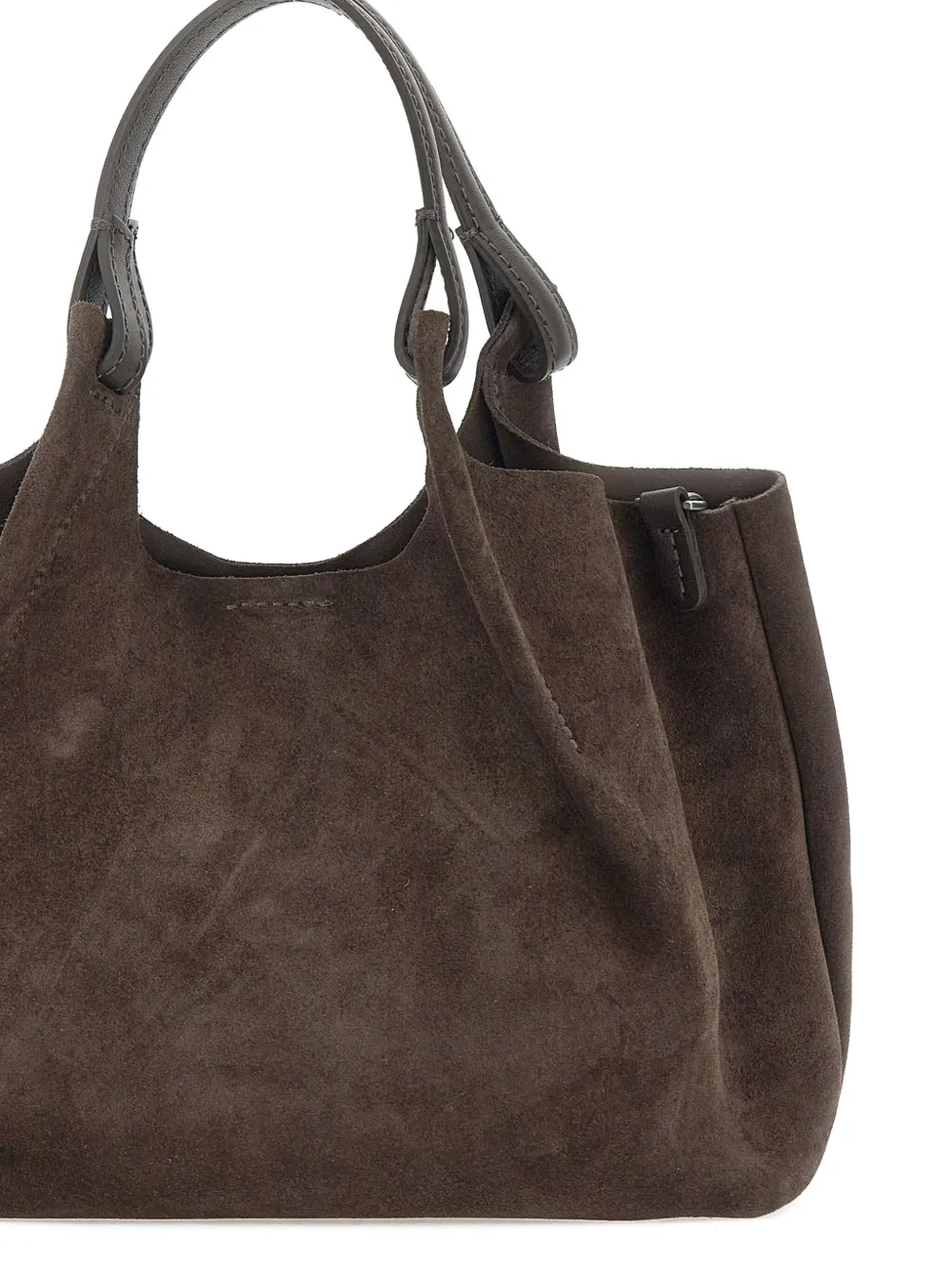 GIANNI CHIARINI Suède shopper Bruin