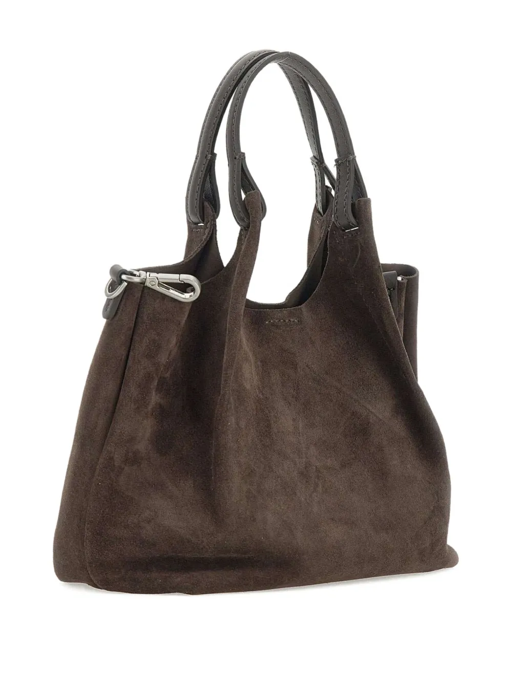 GIANNI CHIARINI Suède shopper Bruin