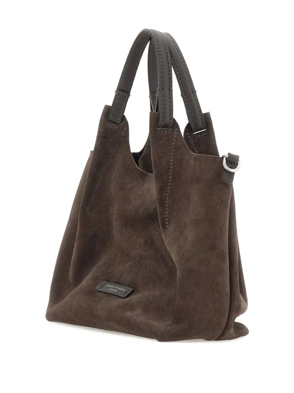 GIANNI CHIARINI Suède shopper Bruin
