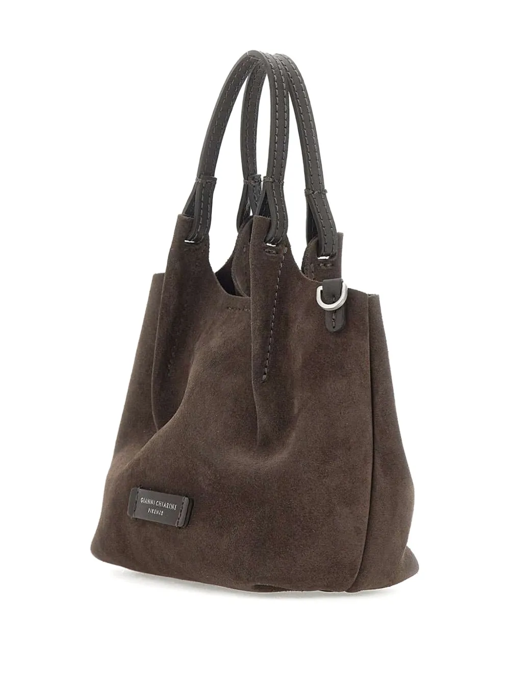 GIANNI CHIARINI Suède shopper Bruin