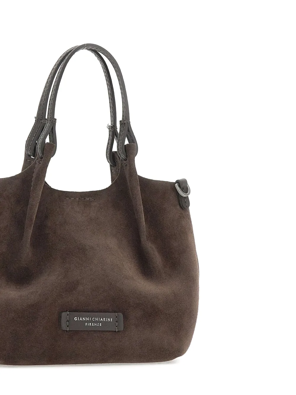 GIANNI CHIARINI Suède shopper Bruin