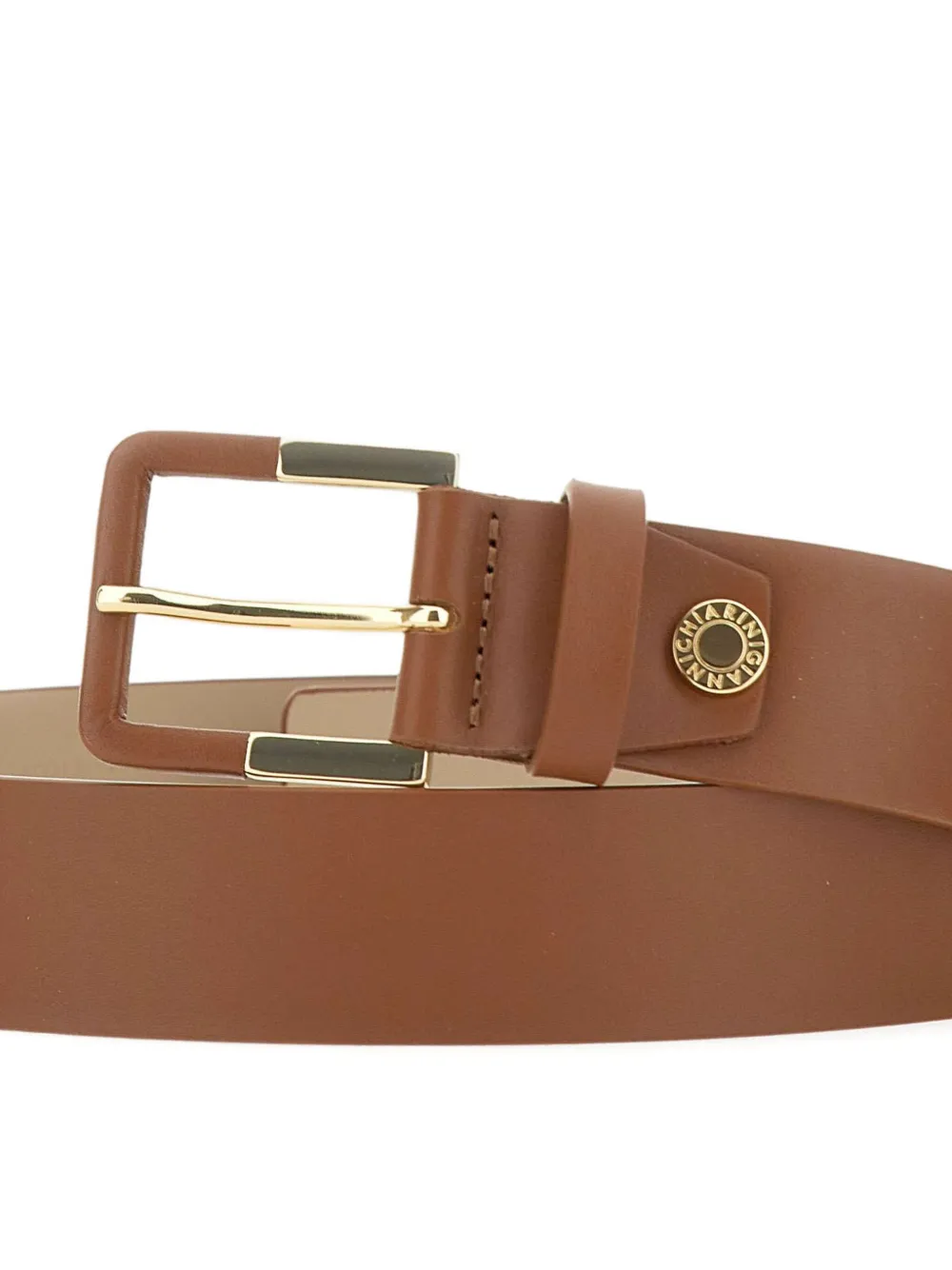 GIANNI CHIARINI Leren riem Bruin