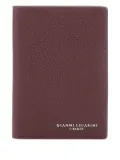 GIANNI CHIARINI textured-leather passport holder