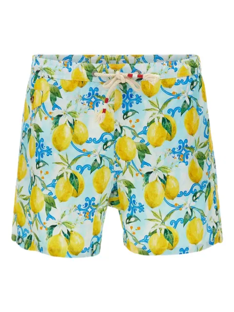 MC2 Saint Barth Lightning lemon-print swim shorts