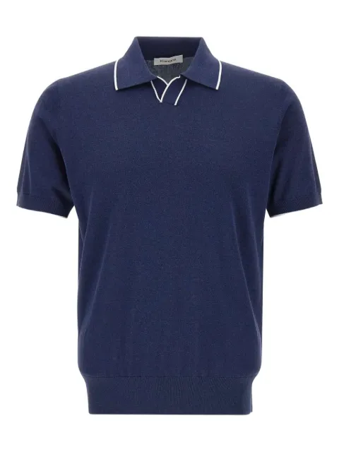 Kangra contrast-piping T-shirt