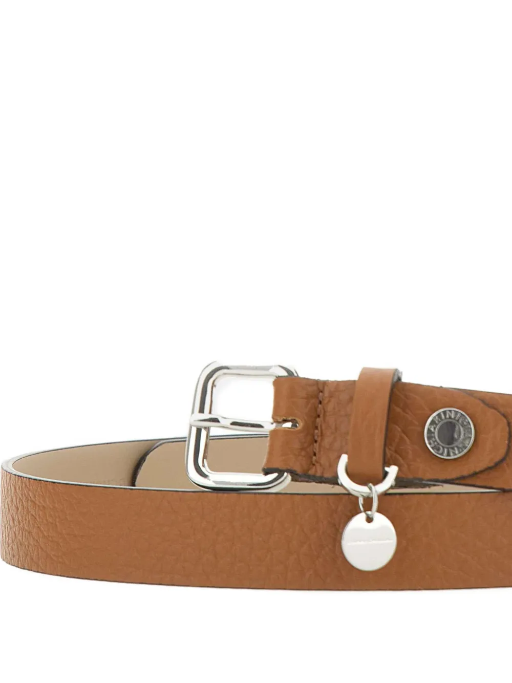 GIANNI CHIARINI Leren gespriem Bruin