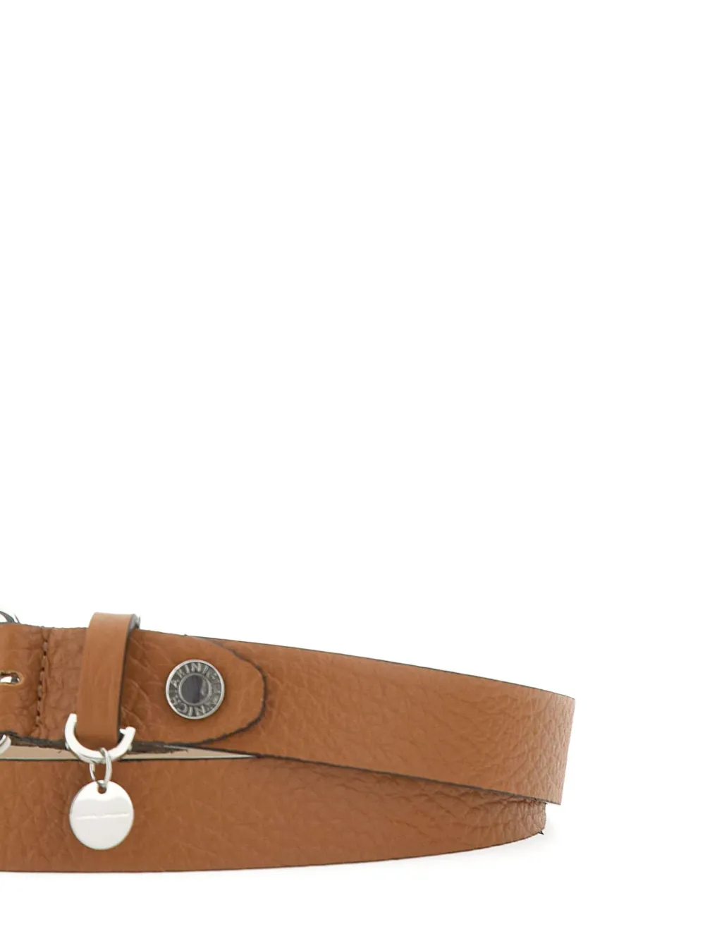 GIANNI CHIARINI Leren gespriem Bruin