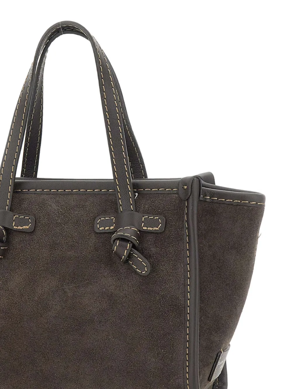 MARCELLA CLUB Marcella suède shopper Bruin