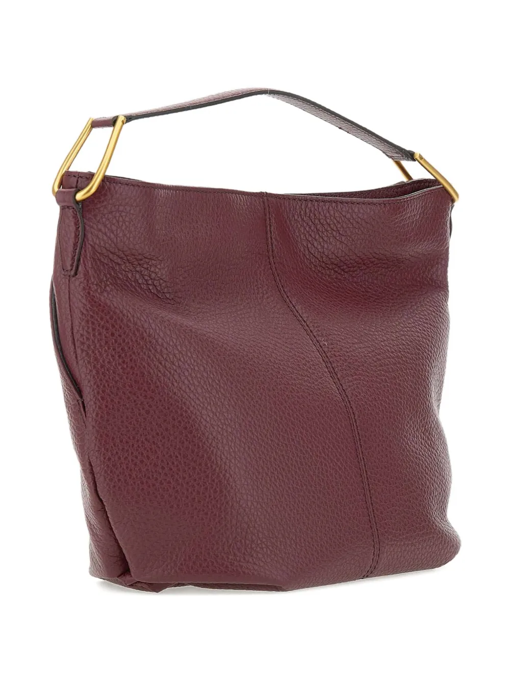 GIANNI CHIARINI Leren shopper Paars