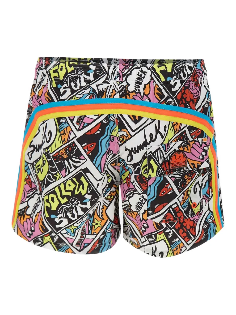 Sundek comic-print swim shorts | Swim & Board Shorts | Image 2