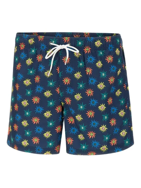 Sundek lion-print swim shorts