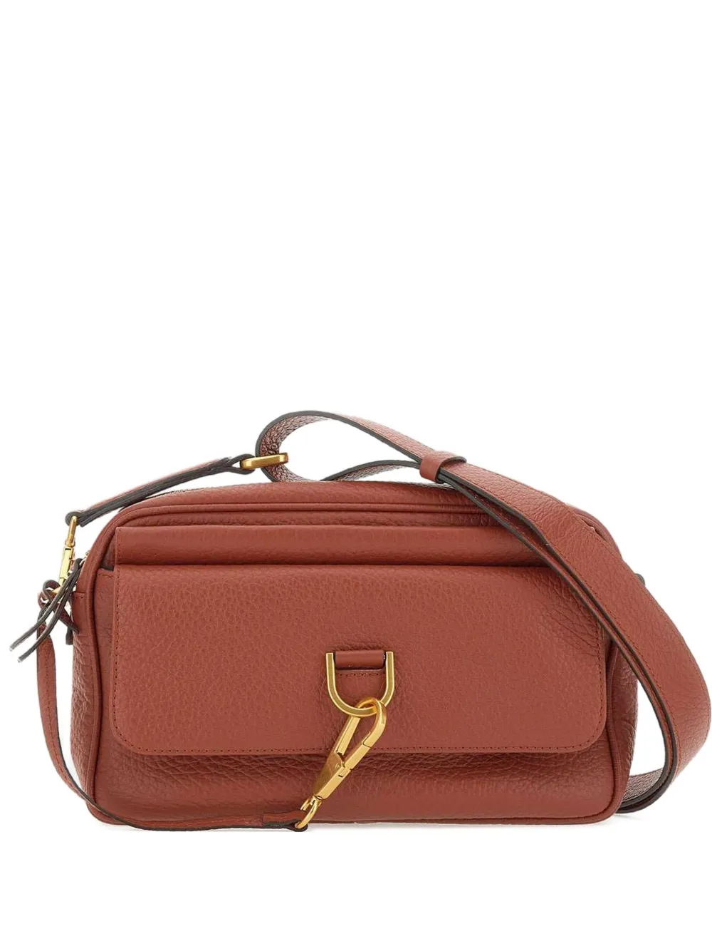 GIANNI CHIARINI Leren schoudertas Bruin
