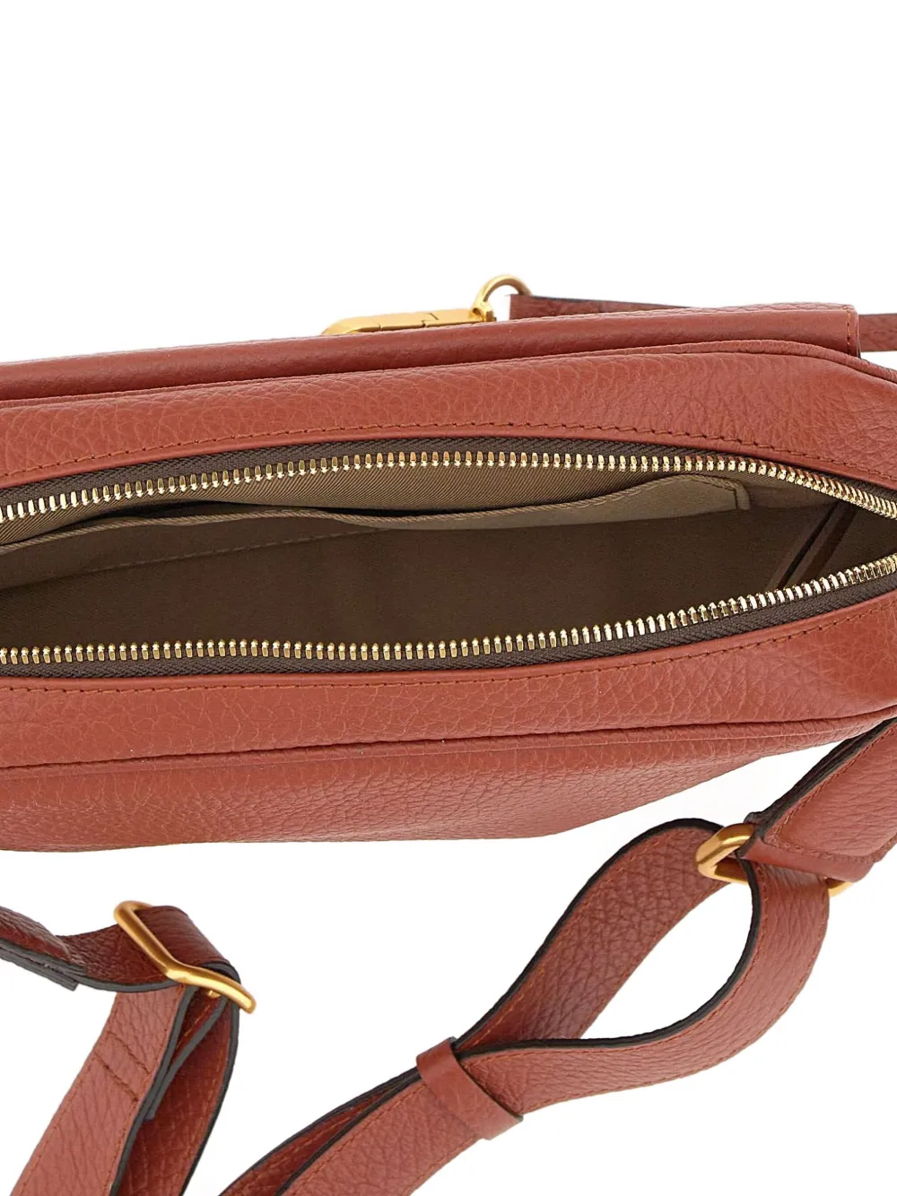GIANNI CHIARINI Leren schoudertas Bruin