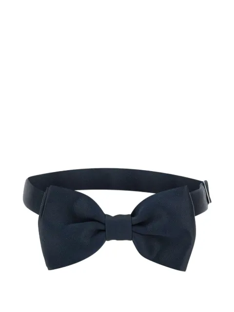Tagliatore satin bow tie