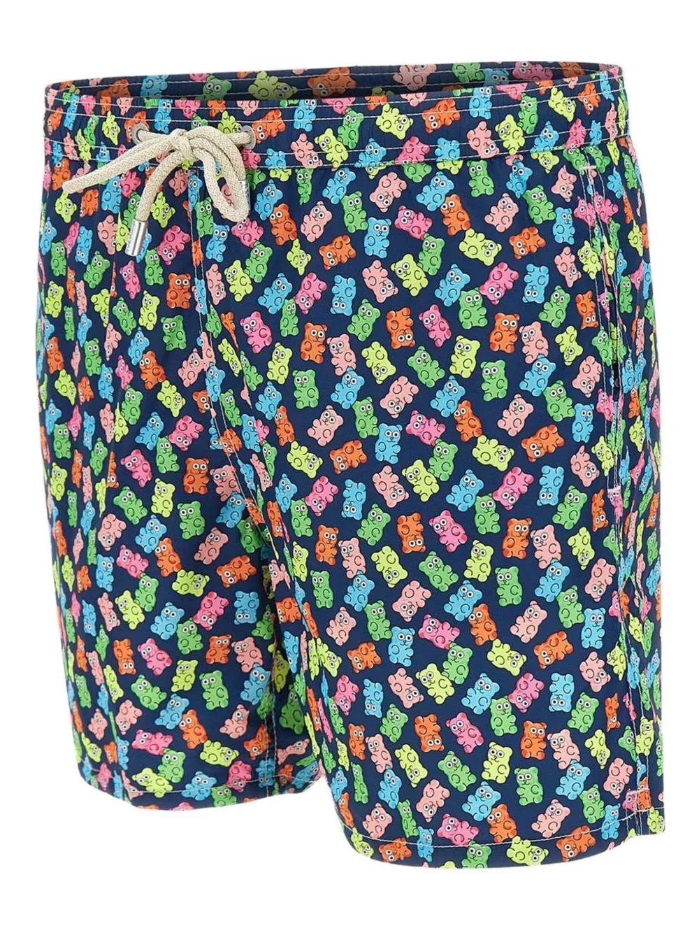 MC2 Saint Barth Lightning zwembroek met beerprint 03608H61 MULTICOLOUR