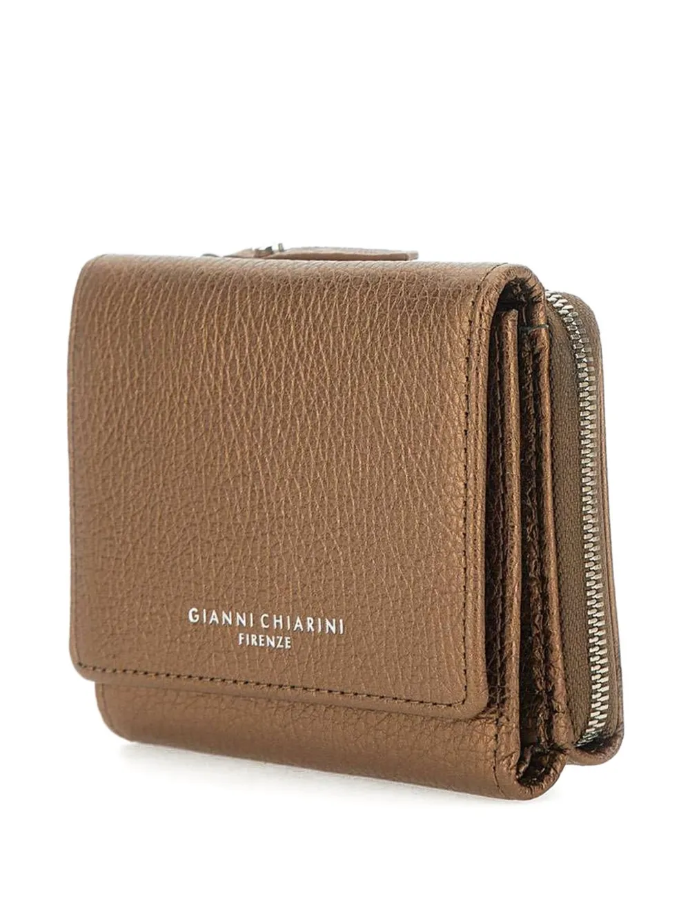 GIANNI CHIARINI Leren portemonnee Bruin
