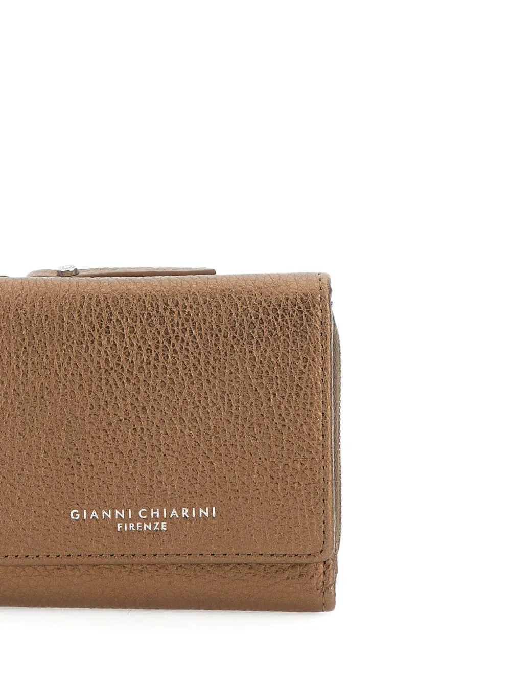 GIANNI CHIARINI Leren portemonnee Bruin