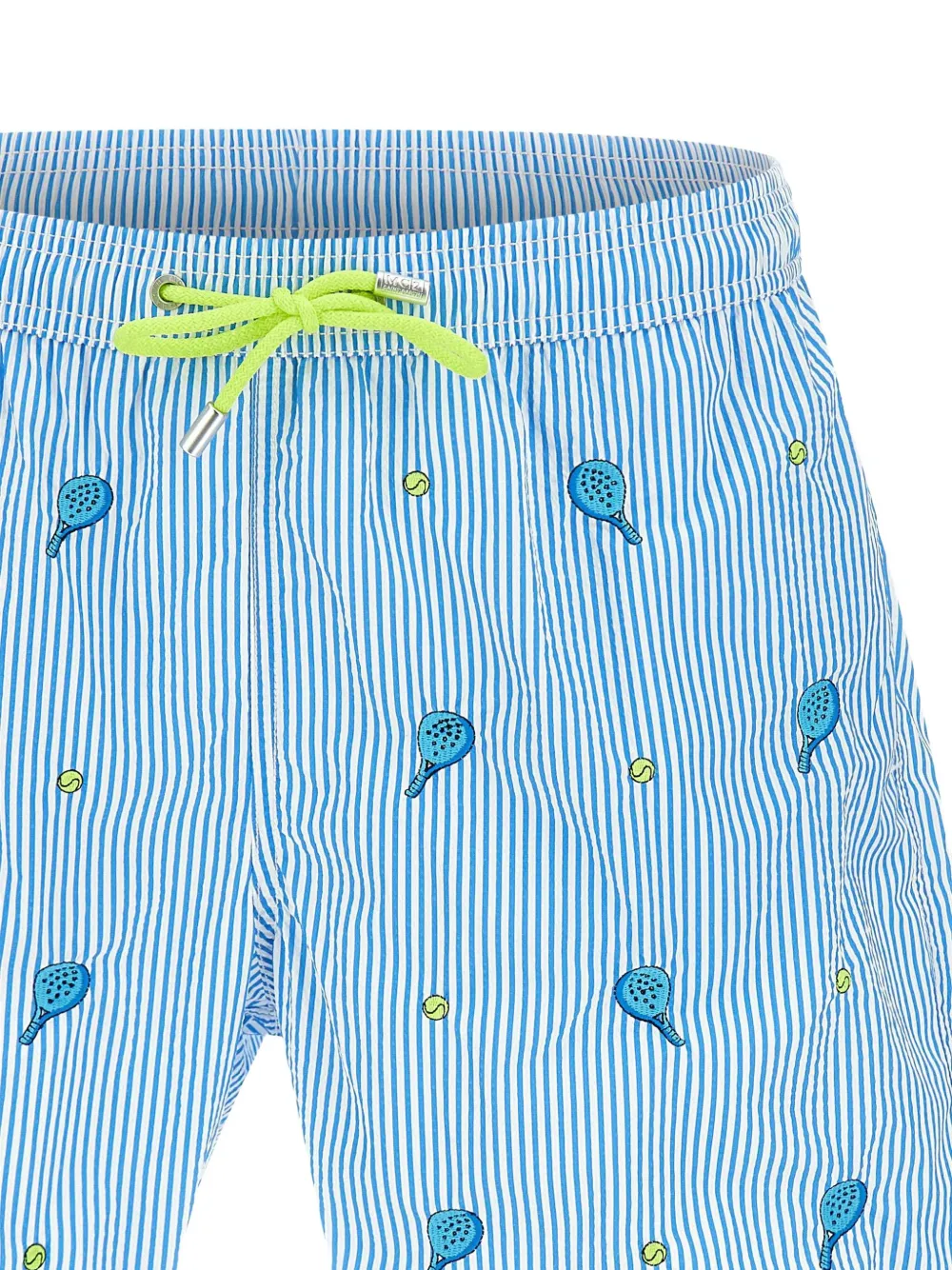 MC2 Saint Barth Gustavia striped swim shorts Blauw