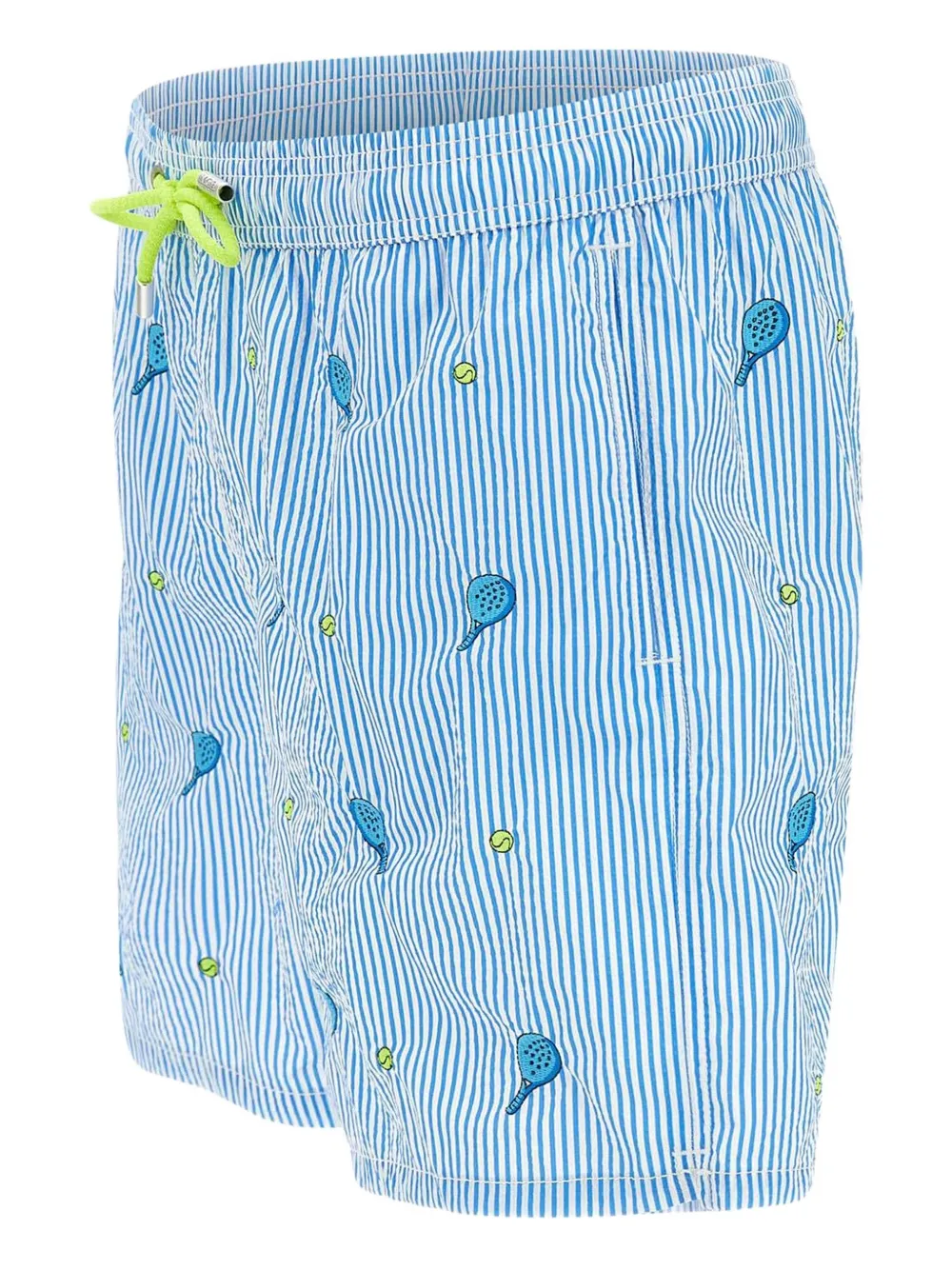 MC2 Saint Barth Gustavia striped swim shorts Blauw