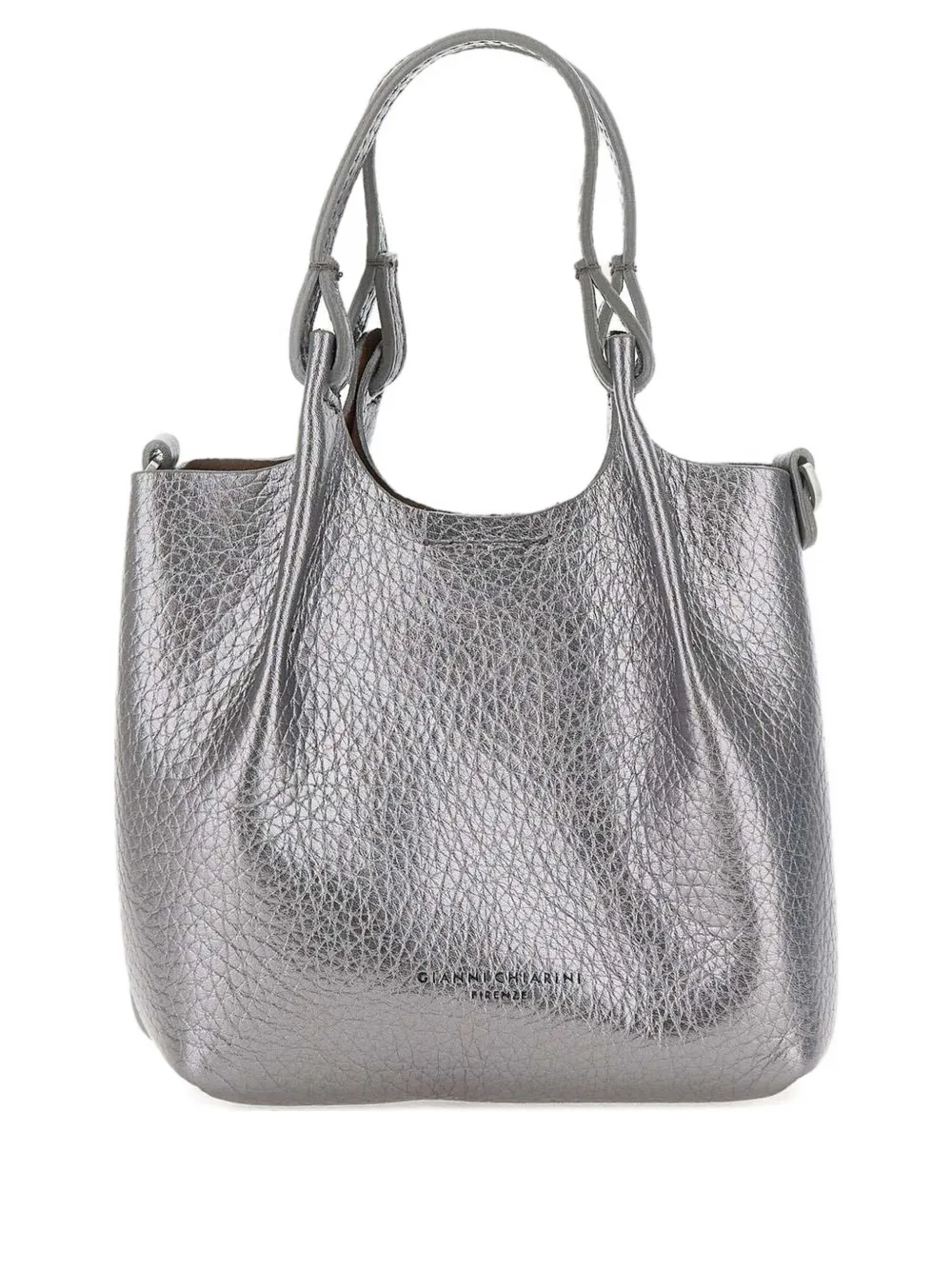 GIANNI CHIARINI Dua shopper Zilver