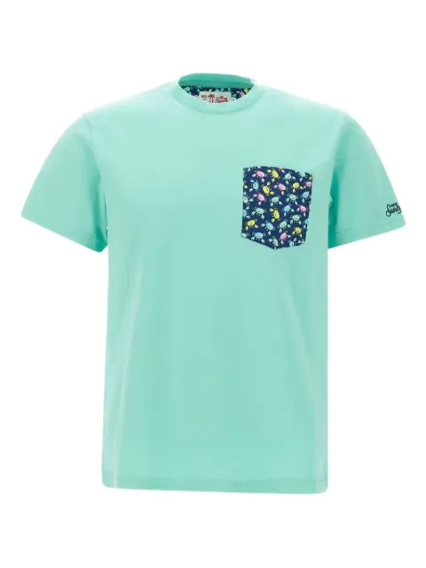 MC2 Saint Barth pocket-detail graphic T-shirt