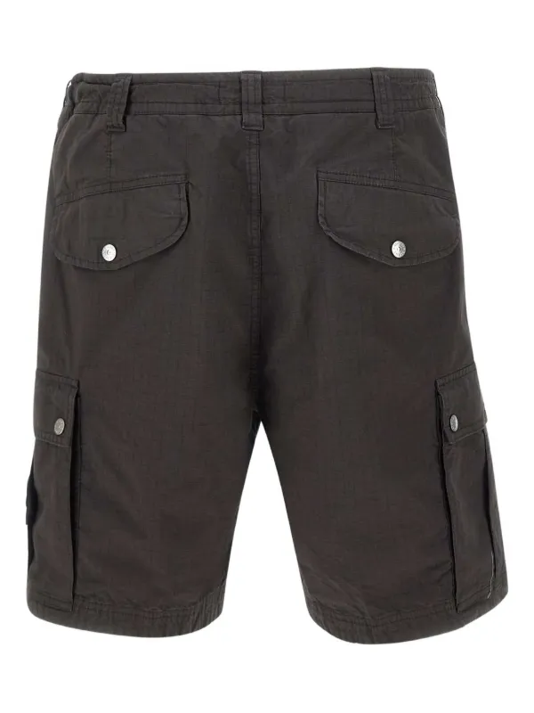 パンツ STONE  20SS Cargo Shorts-Blk/28 Stone Island Ripstop Cargo Shorts | Grey | FARFETCH