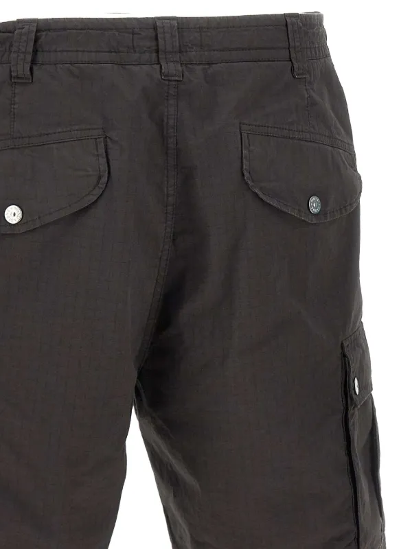 Stone Island Ripstop Cargo Shorts | Grey | FARFETCH