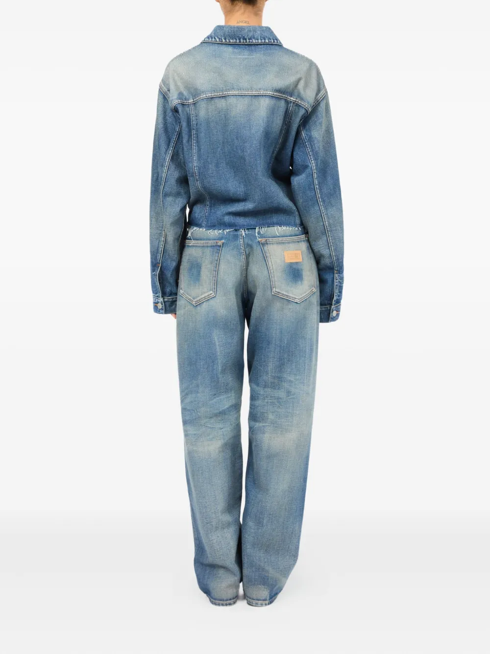 MM6 MAISON MARGIELA BELTED DENIM JACKET