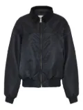 Maison Margiela corduroy-collar bomber jacket - Black