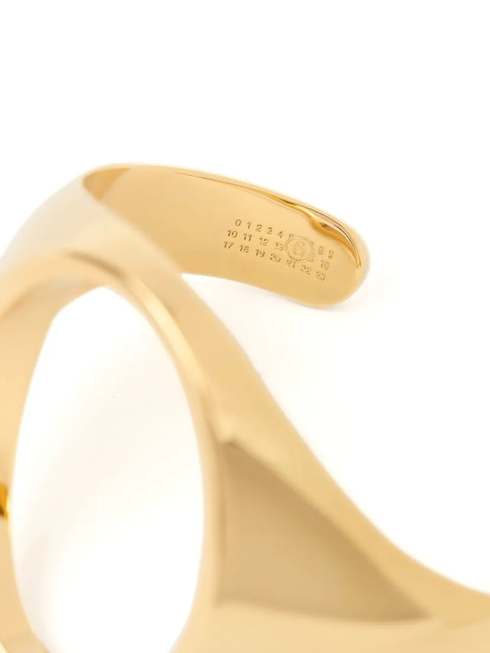 MM6 Maison Margiela Armspange mit Cut-Out | Armbänder | Image 3