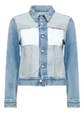 MM6 Maison Margiela two-tone denim jacket - Blue