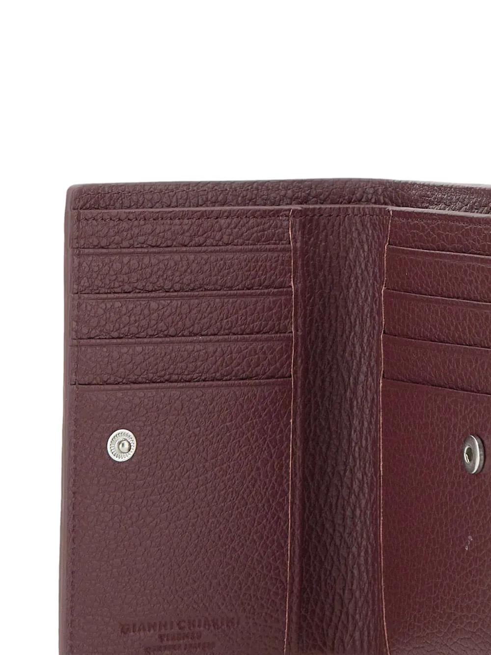 GIANNI CHIARINI Leren portemonnee Paars