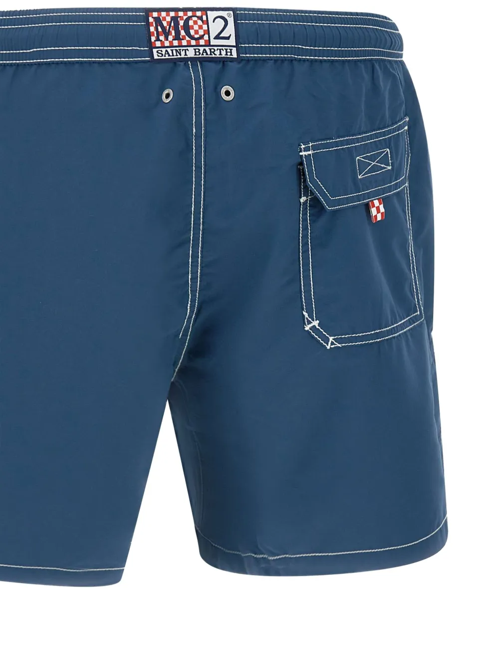 MC2 Saint Barth Patmos zwembroek met trekkoord Blauw