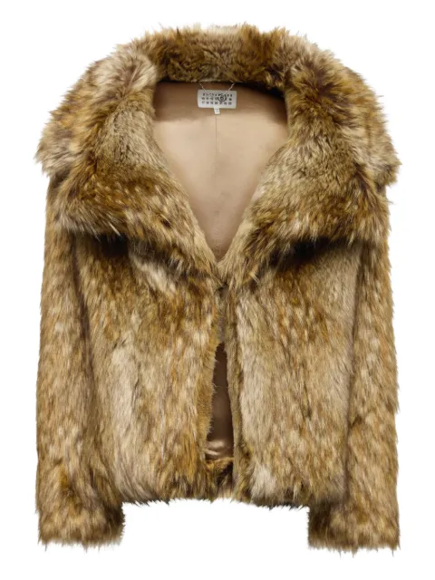 MM6 Maison Margiela faux-fur jacket