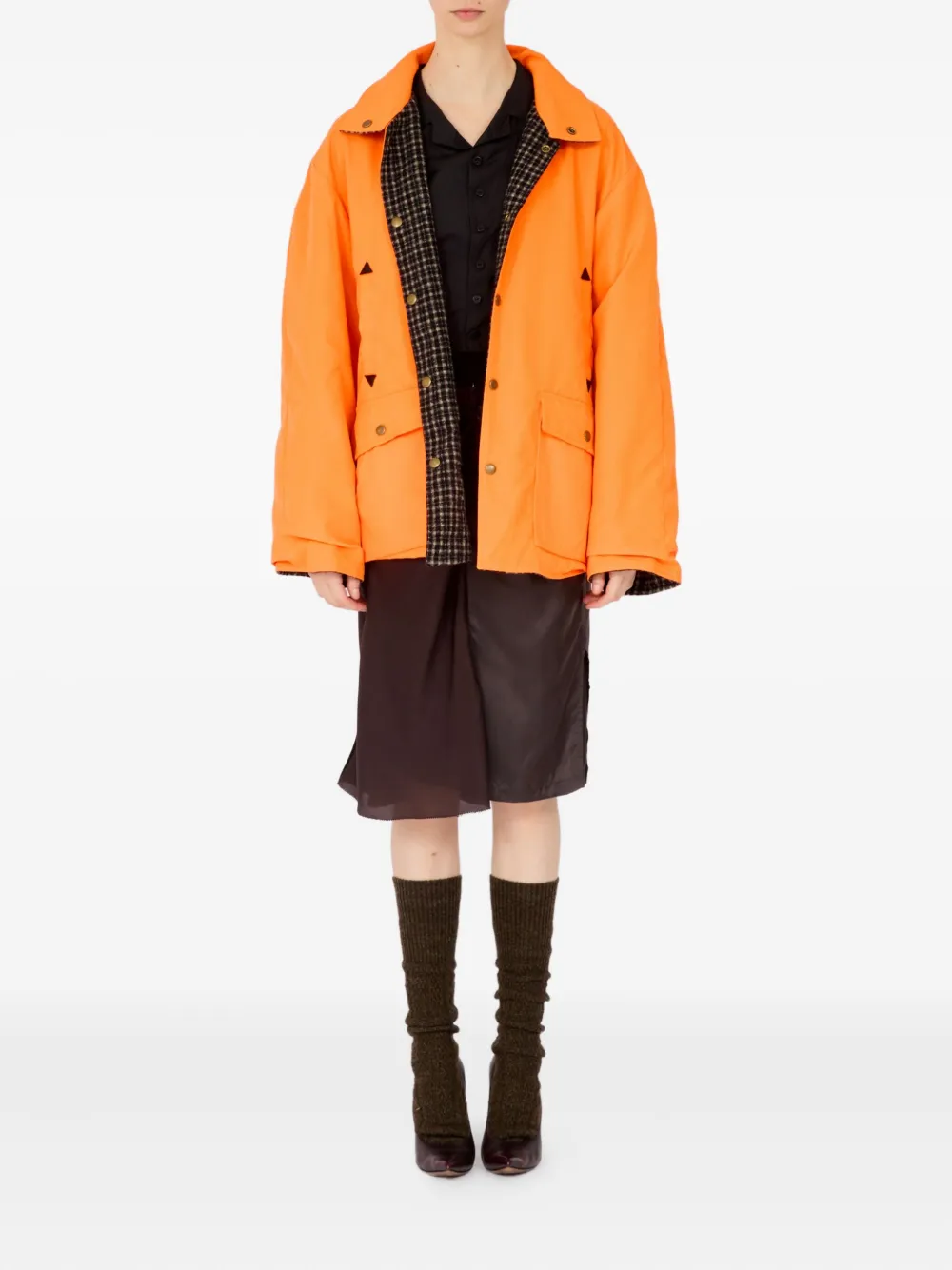 Maison Margiela Jack met drukknopen Oranje