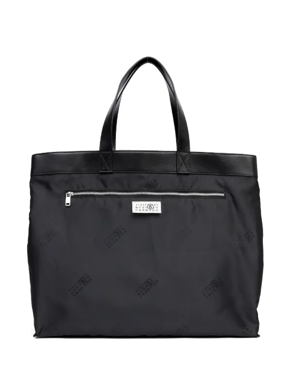 Maison Margiela ブラック トートバッグ エムエムシックス メゾン マルジェラ MM6 Maison Margiela