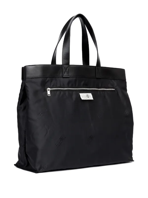 Maison Margiela ブラック トートバッグ MM6 並行輸入 エムエムシックス MAISON MARGIELA ハンドバッグ