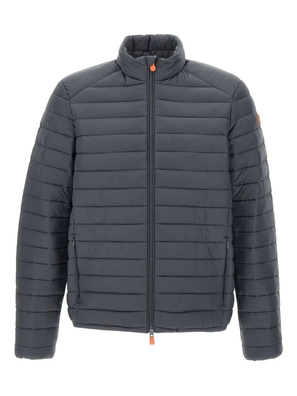 Save The Duck padded zip-up jacket | Grey | Image 1