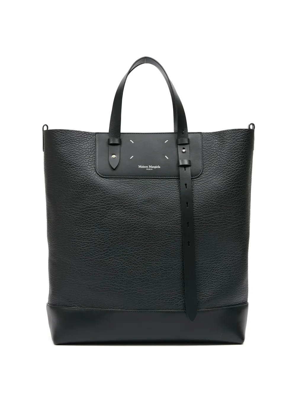 Maison Margiela Vertical Tote Bag In Black