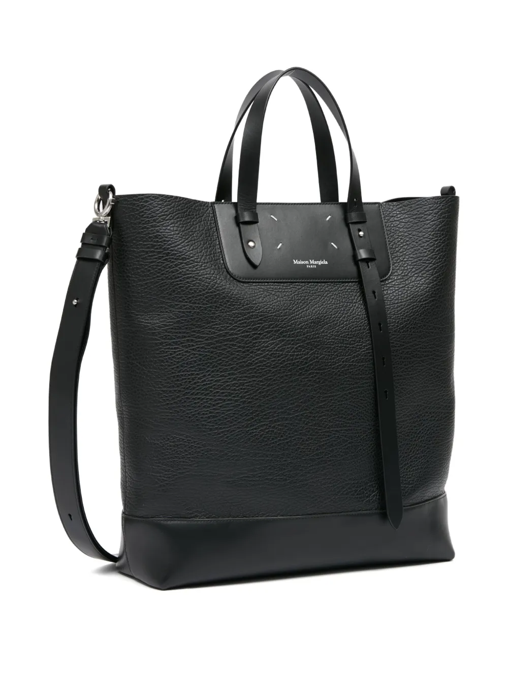 Maison Margiela Vertical Tote Bag In Black