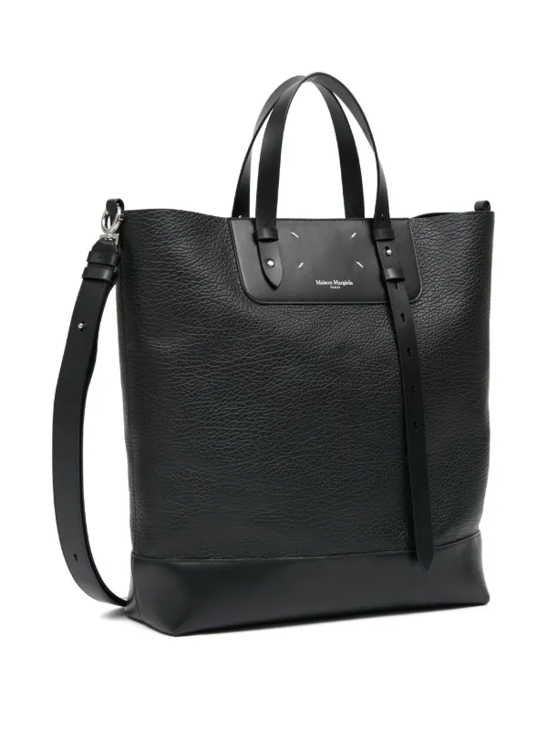Maison Margiela Vertical Tote Bag | Black | FARFETCH RO