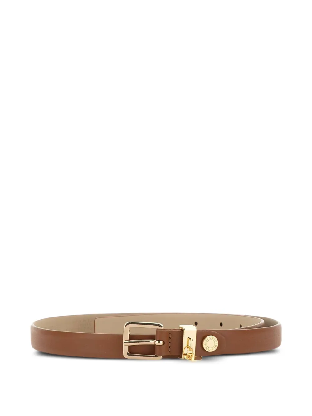 GIANNI CHIARINI Leren gespriem Bruin