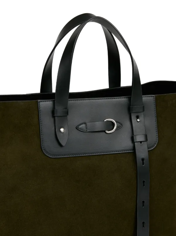 マルジェラ セーラーバッグ スエード オリーブ MARGIELA MartinMargiela10⁄マルタンマルジェラよりスウェードセーラーバッグ