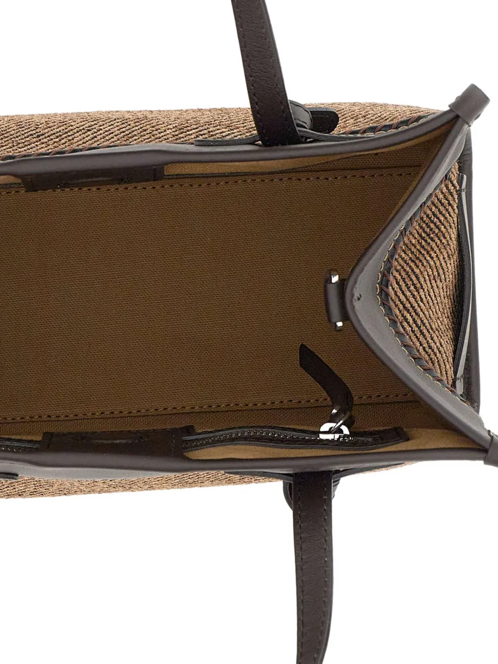 GIANNI CHIARINI Marcella Club shopper met geknoopt detail Bruin