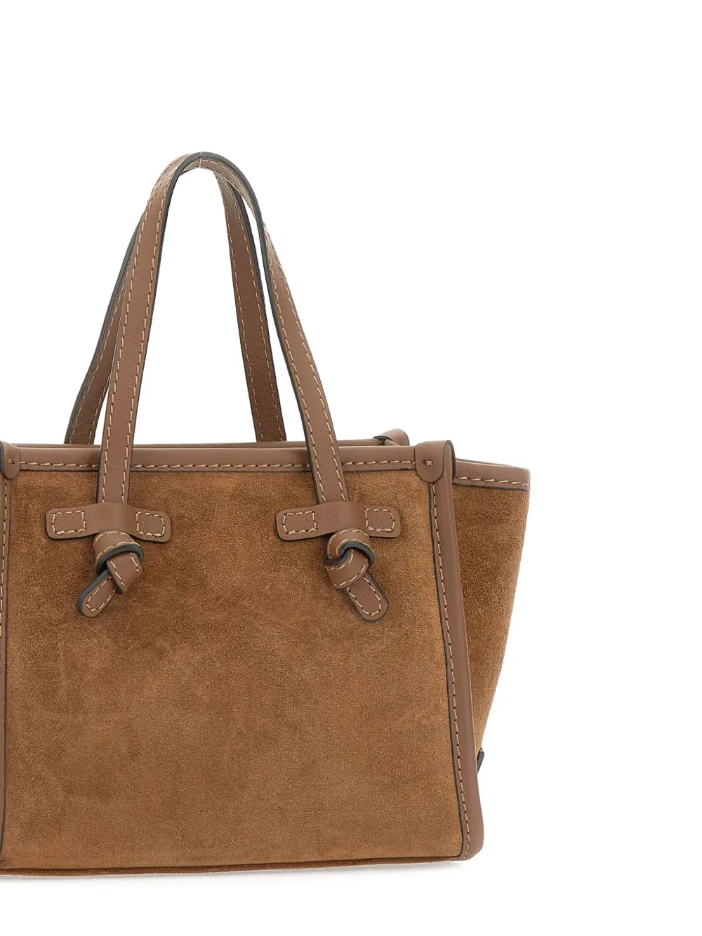 MARCELLA CLUB Suède shopper Beige